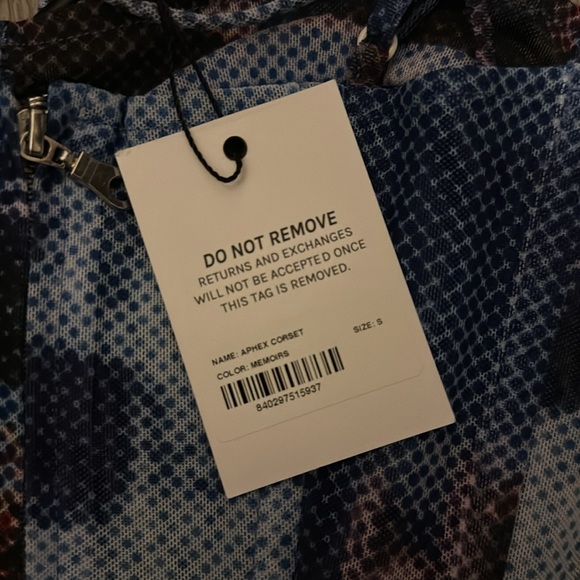 Miaou Aphex Corset in Memoirs size S - Picture 3 of 7